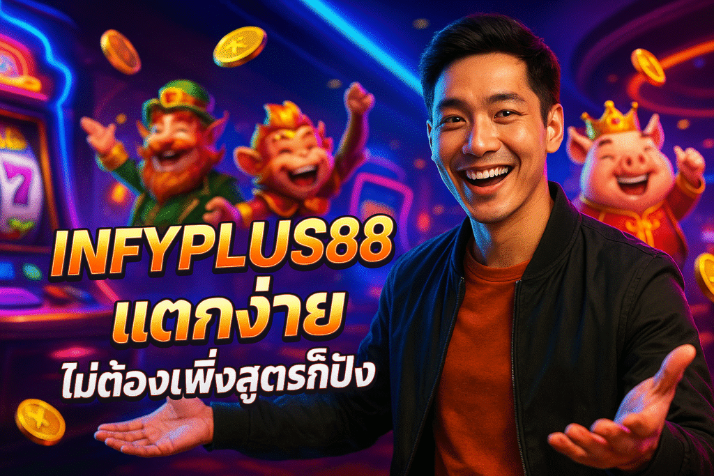 INFYPLUS88 แตกง่าย ไม่ต้องพึ่งสูตรก็ปัง