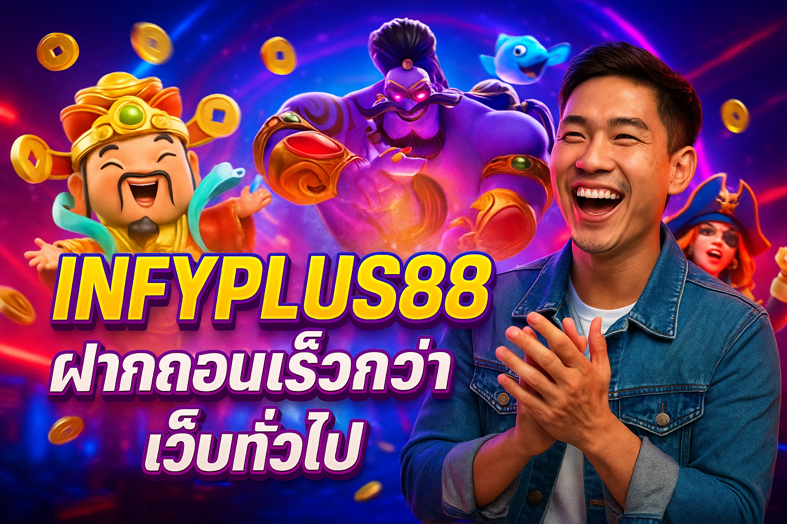 INFYPLUS88 ฝากถอนเร็วกว่าเว็บทั่วไป