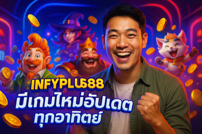 INFYPLUS88 มีเกมใหม่อัปเดตทุกอาทิตย์